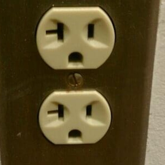 Why Do Electrical Outlets Look So Mean??