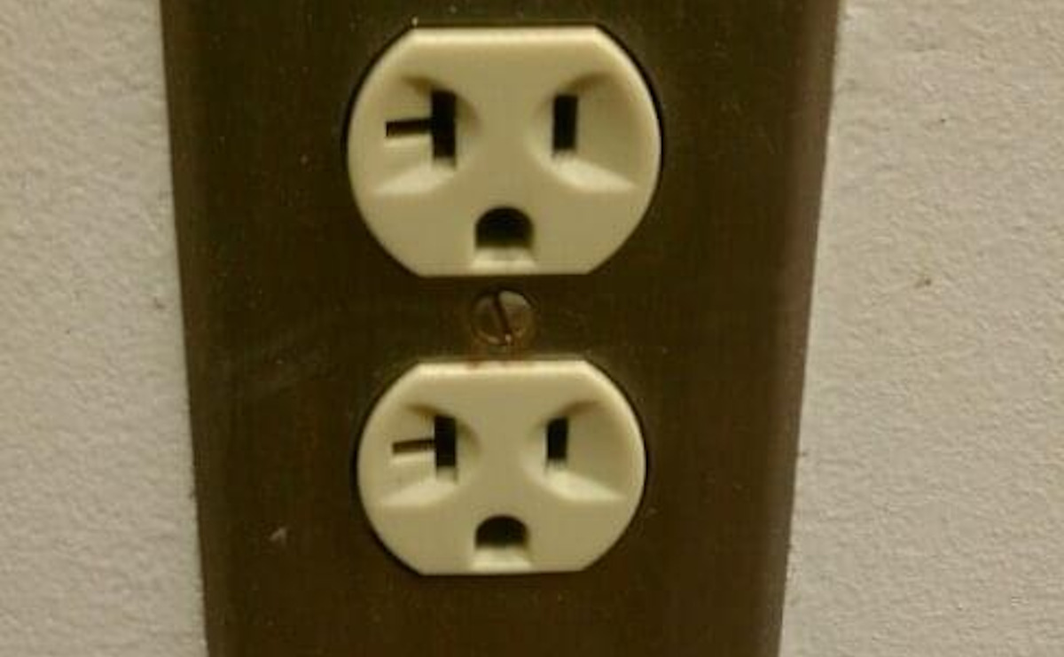 Why Do Electrical Outlets Look So Mean?? Rick Pinney